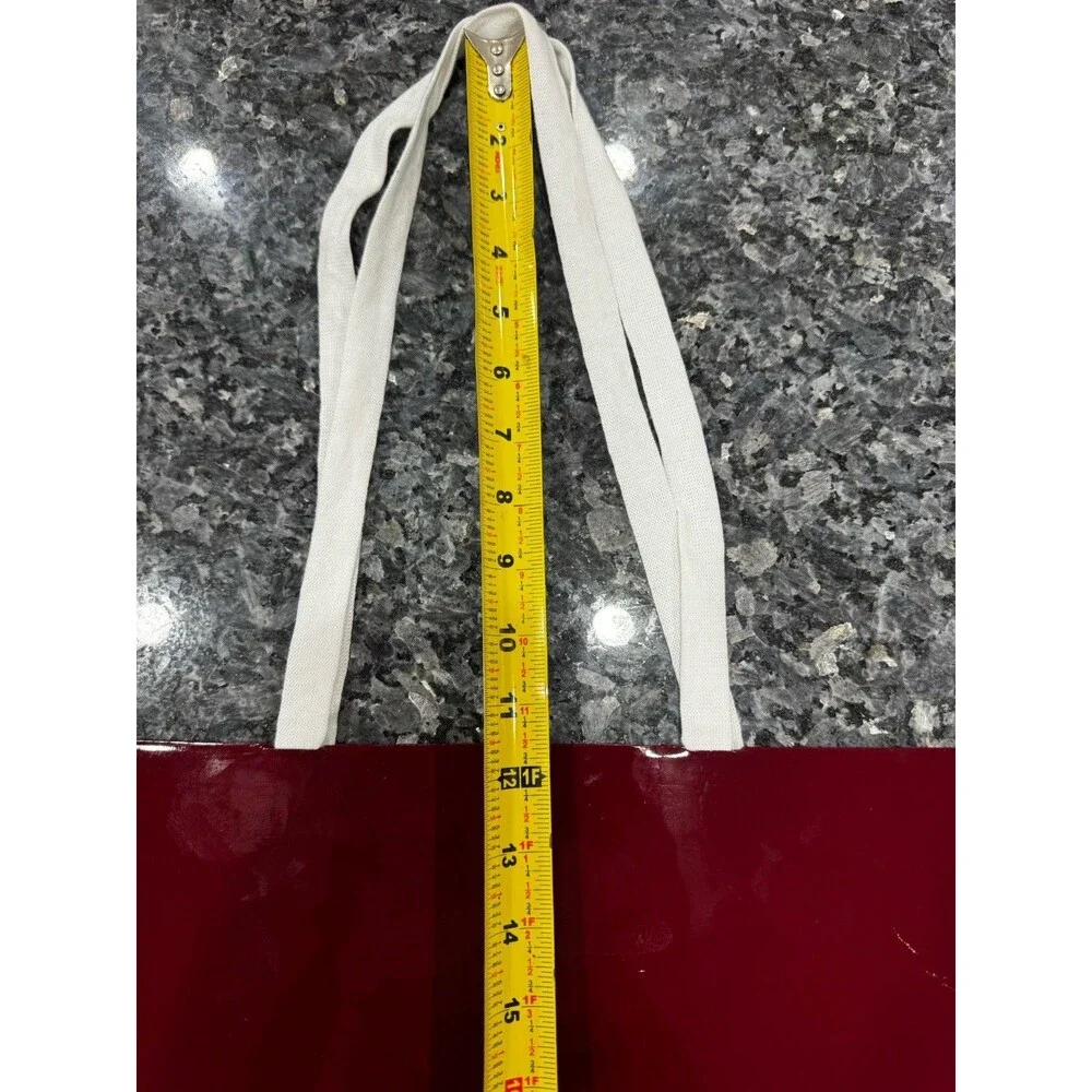 Gucci Shopping Gift Red Burgundy Dust Bag Receipt Holder 19